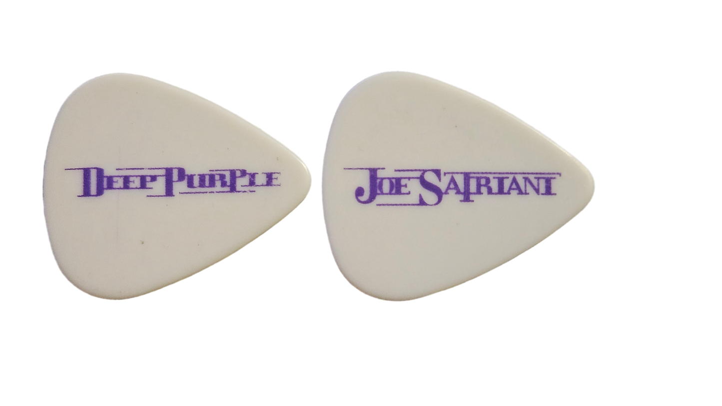 Joe Satriani Deep Purple Guitar Pick (White)