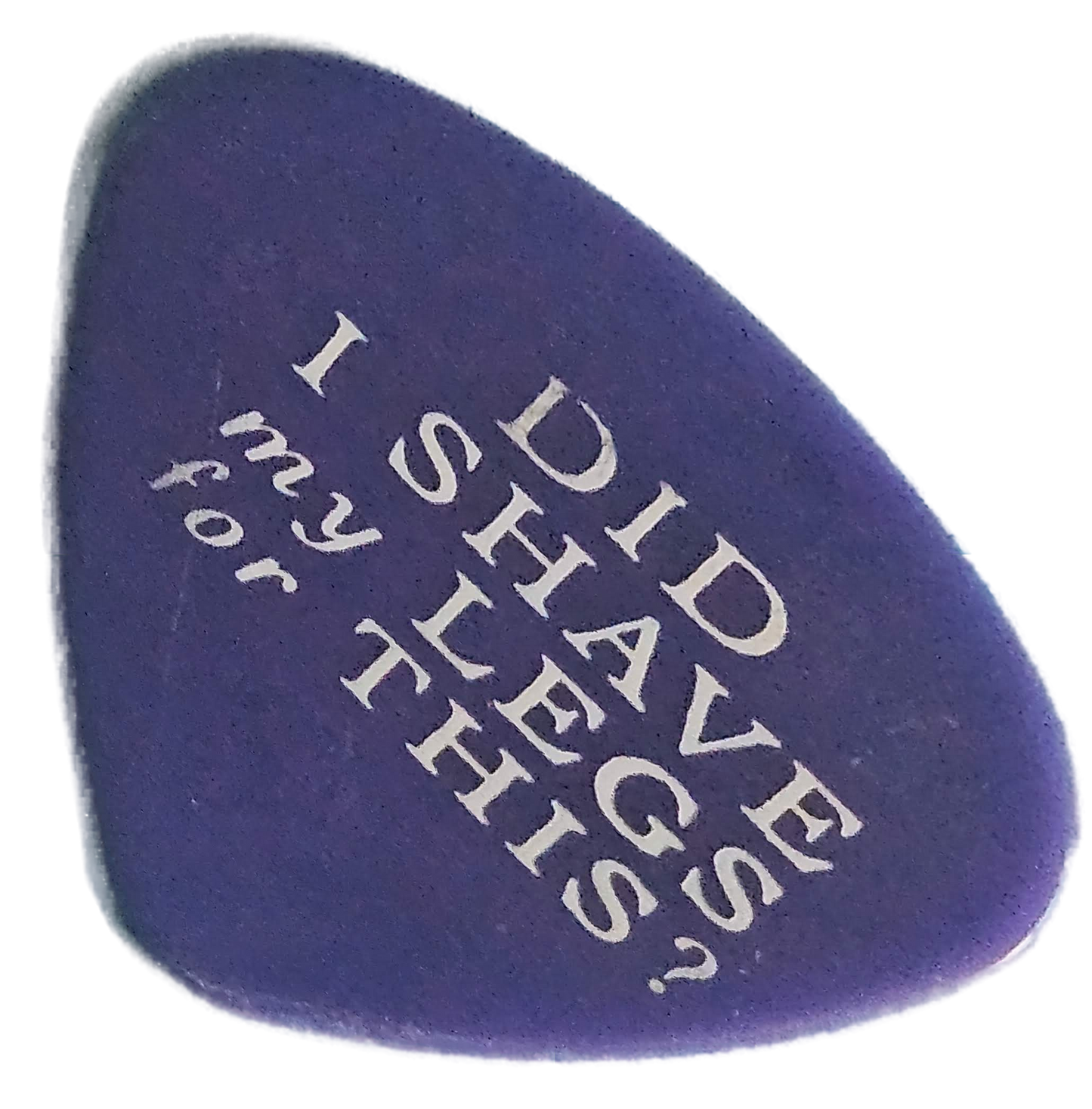 Deana Carter Vintage Purple Guitar Pick | Johnny “JW” Roberts Closet