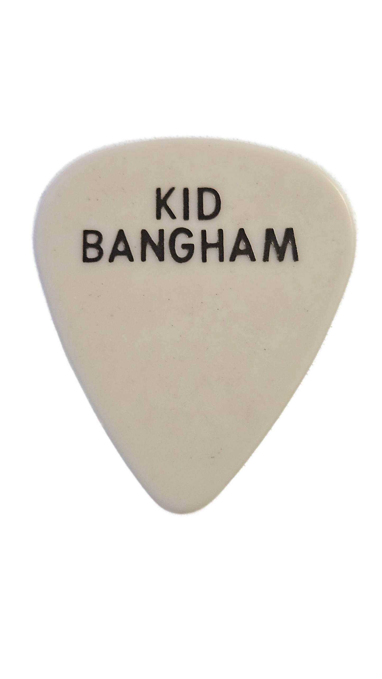 Fabulous Thunderbirds Guitar Pick — Kid Bangham 1987 Hot Number Tour