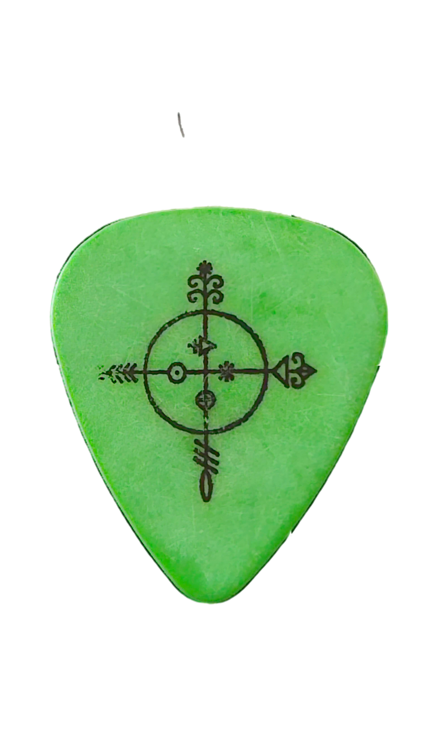 Marty Friedman Megadeth Signature Guitar Pick (Green)