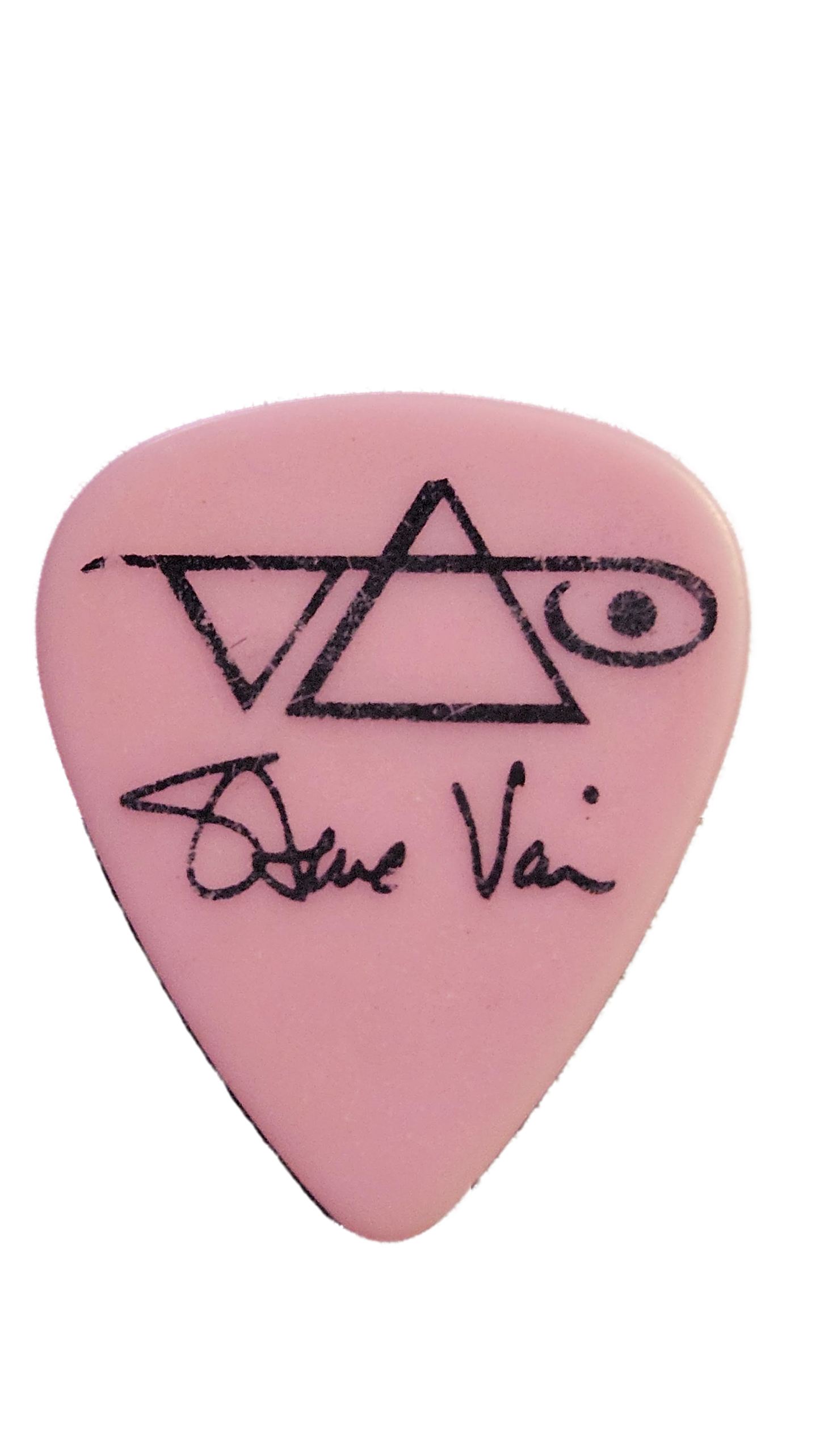 Steve Vai Guitar Pick — Ibanez (Pink)
