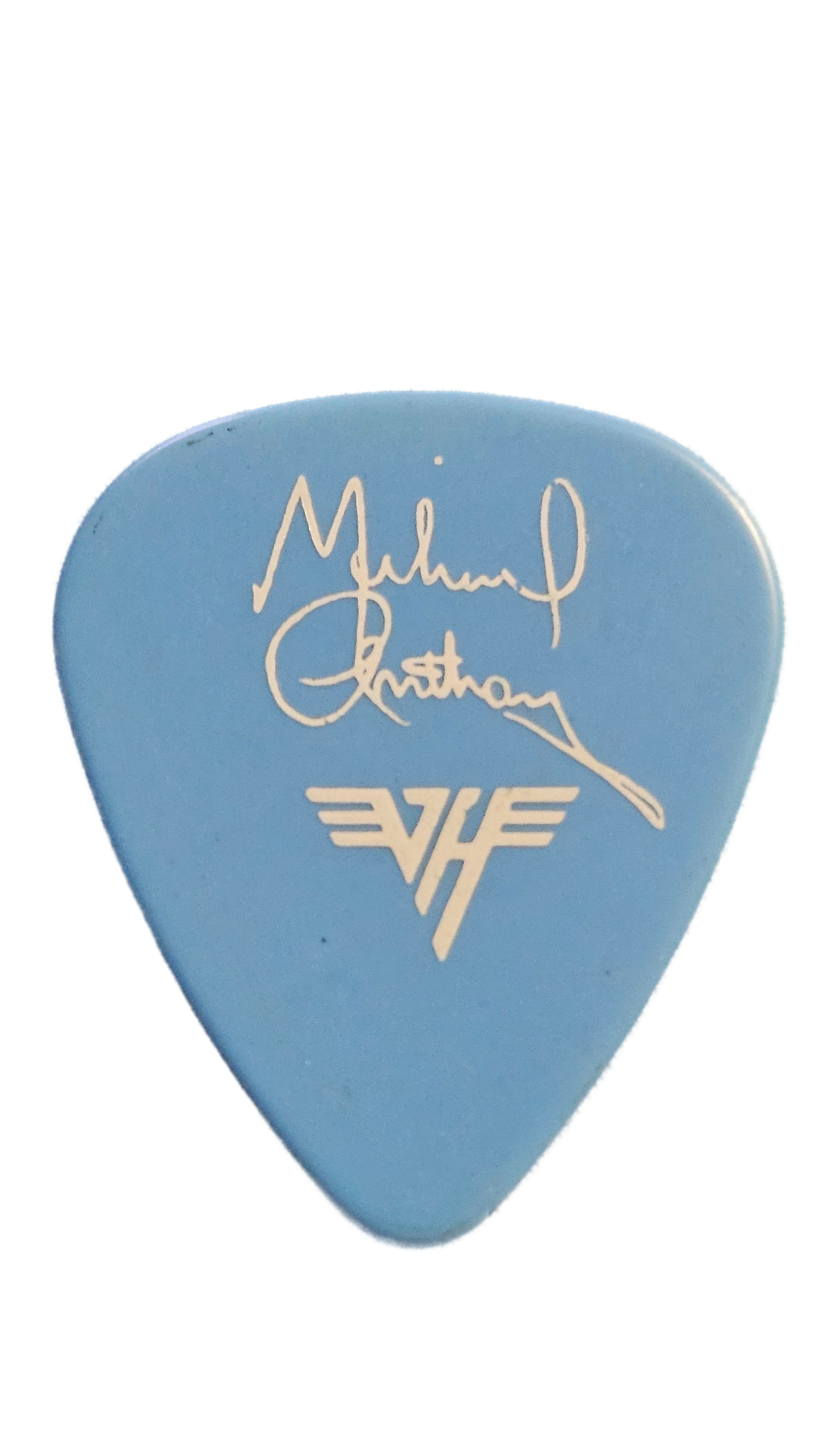 Van Halen logo Michael Anthony sig.