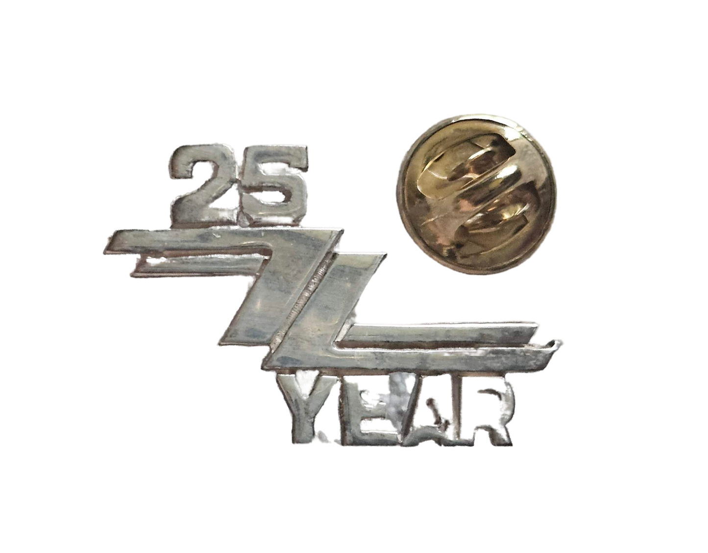 ZZ Top 25th Anniversary Silver Lapel Pin | Johnny “JW” Roberts Closet