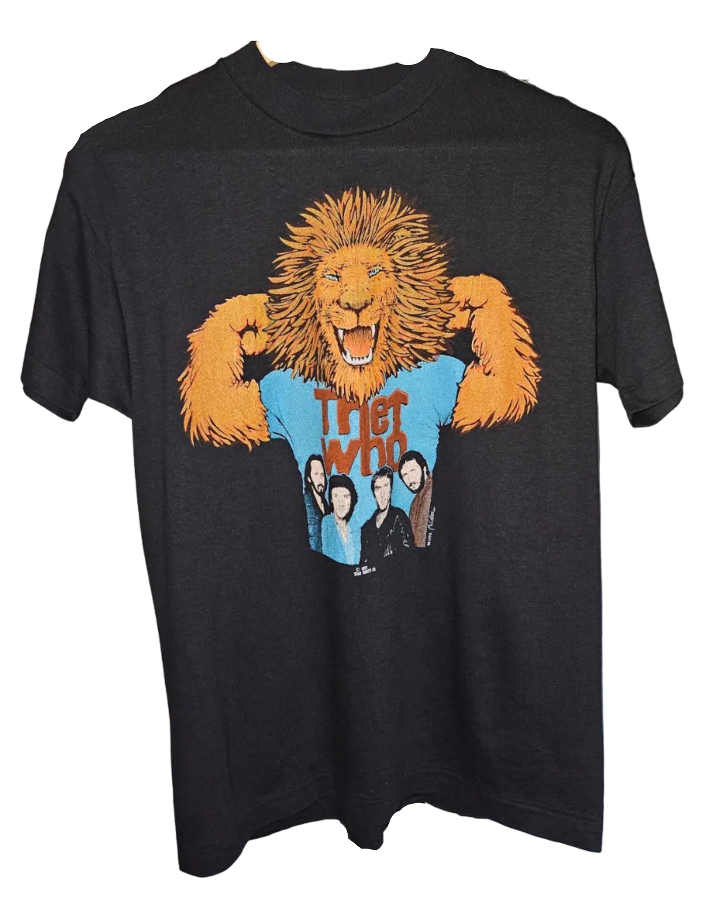 The Who 1979 — Lion Graphic Vintage Tour T-Shirt