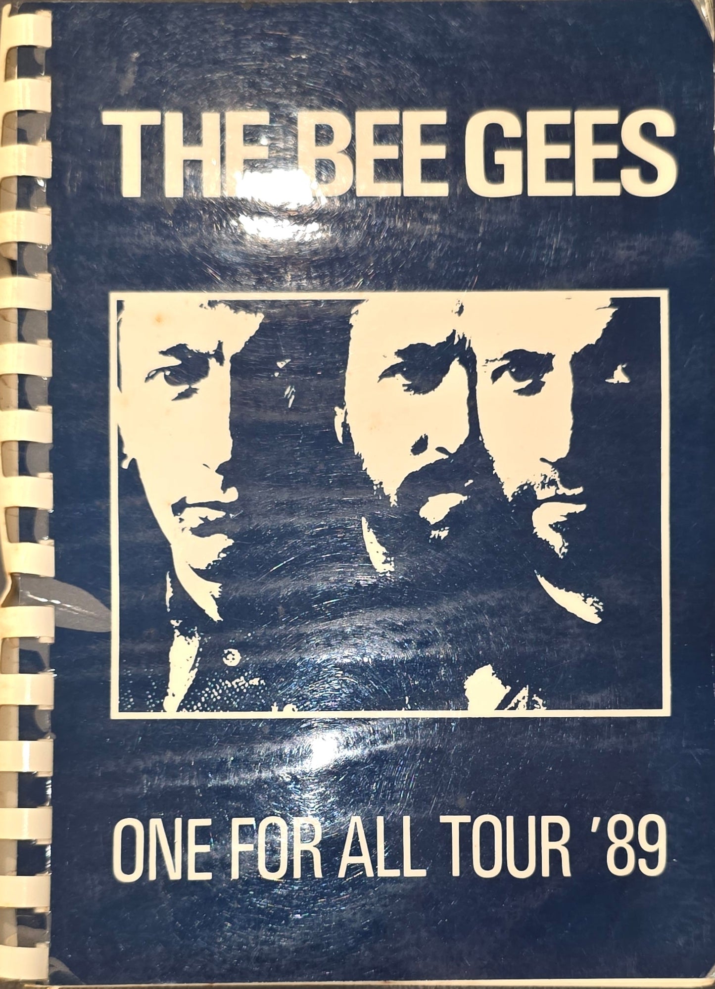 Bee Gees – One For All Tour '89 Official Tour Itinerary | Johnny "JW" Roberts Closet