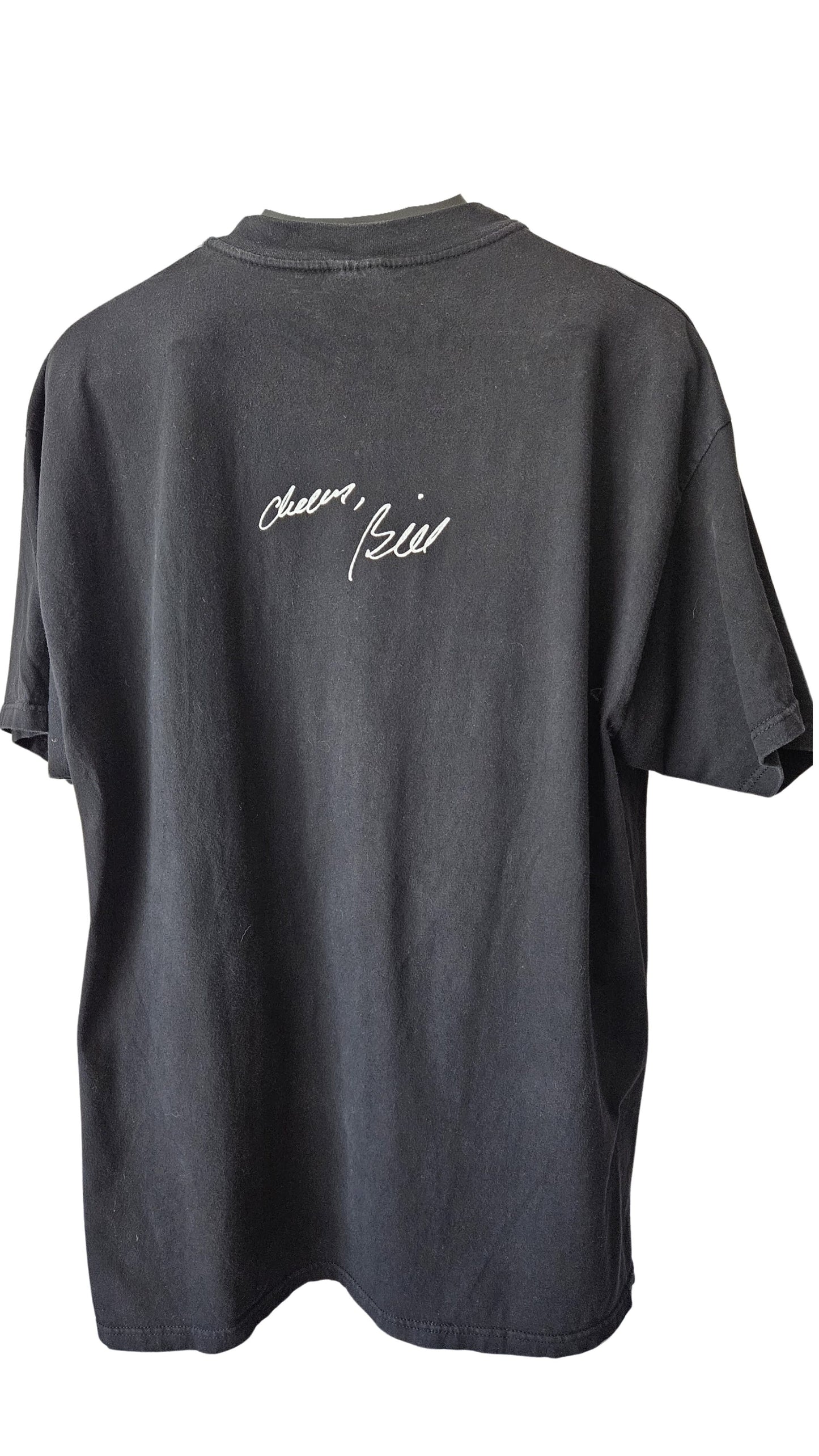 Bill Graham "Laughter, Love and Music" Memorial Concert Crew Shirt (Black, XL)