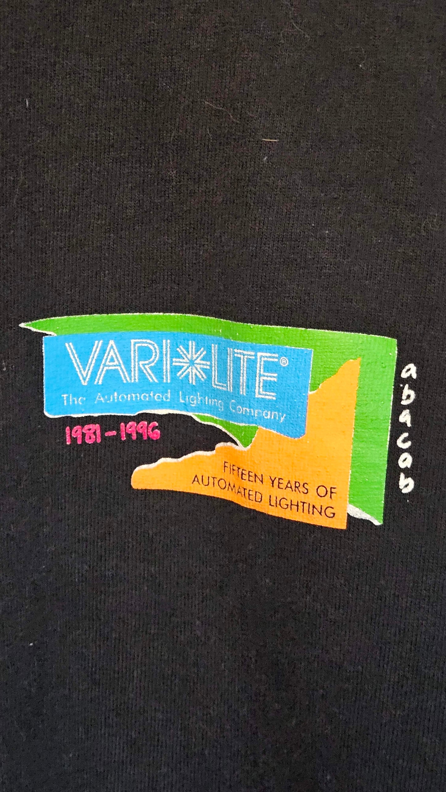 Vari-Lite 15th Anniversary Henley - Genesis Abacab Tour 1981-1996