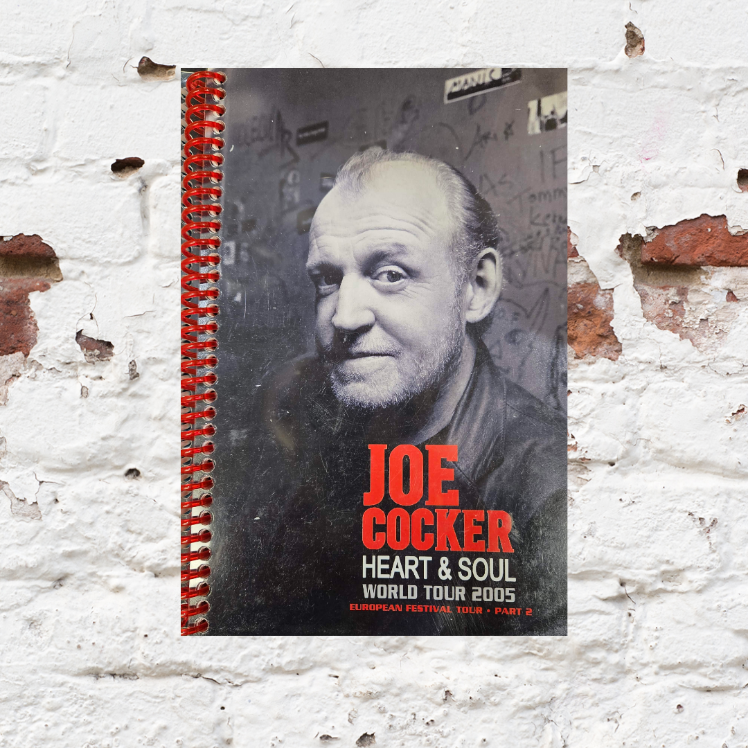 Joe Cocker “Heart & Soul” 2005 European Festival Tour (Part 2) Official Itinerary | Bruce Jones Closet