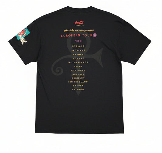 Prince and the New Power Generation Act II Coca-Cola Presents 1993 Euro Tour Shirt (XL)