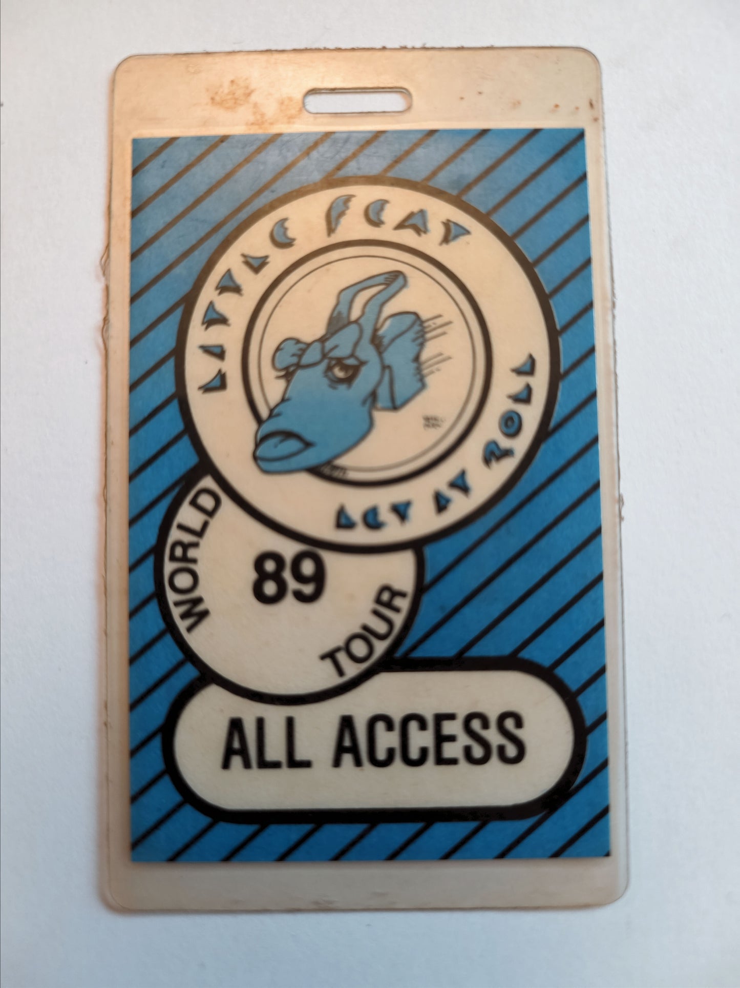 Little Feat 1989 World Tour All Access Laminate – Doc Gans