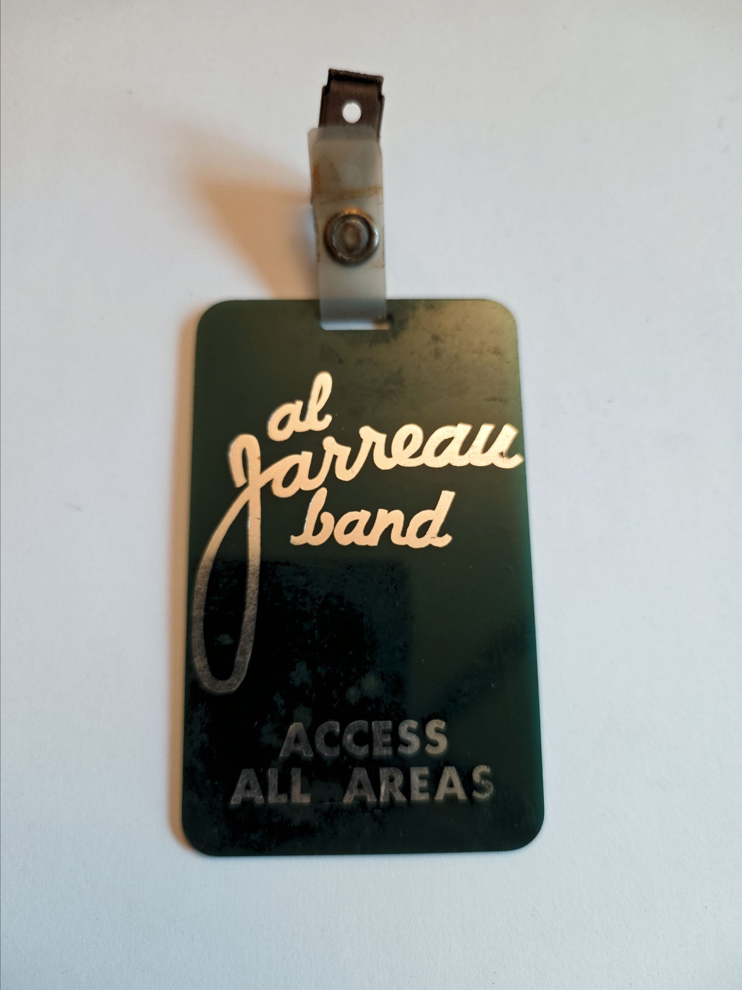 Al Jarreau Band Access All Areas Laminate – Doc Gans