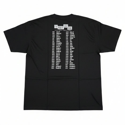 Robert Cray Band I Was Warned World Tour 1992-1993 tee - back with tour dates