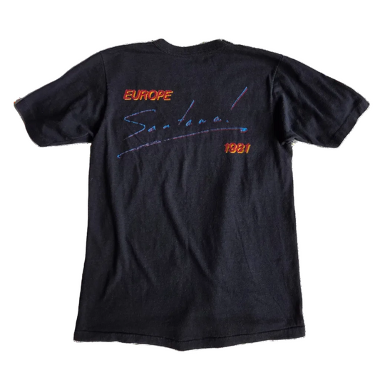 Santana Zebop Europe Tour 1981 Shirt