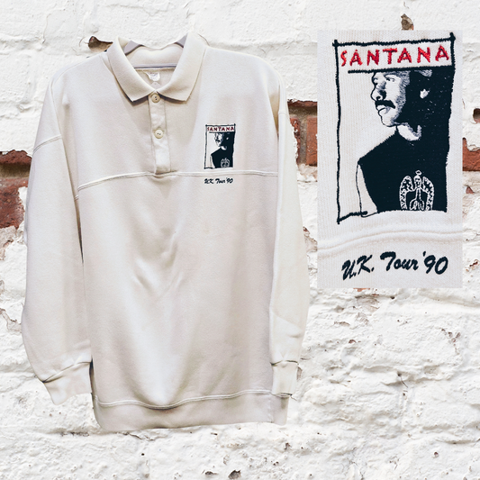 Santana U.K. Tour '90 Long sleeve Golf Shirt