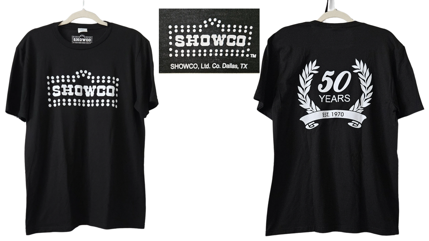 Official SHOWCO 50th Anniversary Tee (tri-blend)