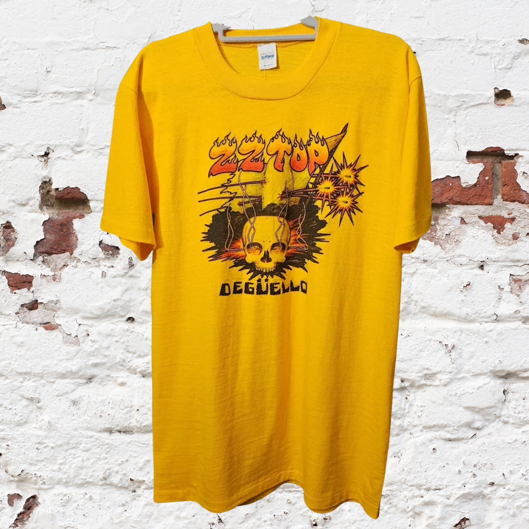 Vintage ZZ Top Deguello -1980 Expect No Quarter Tour T-Shirt