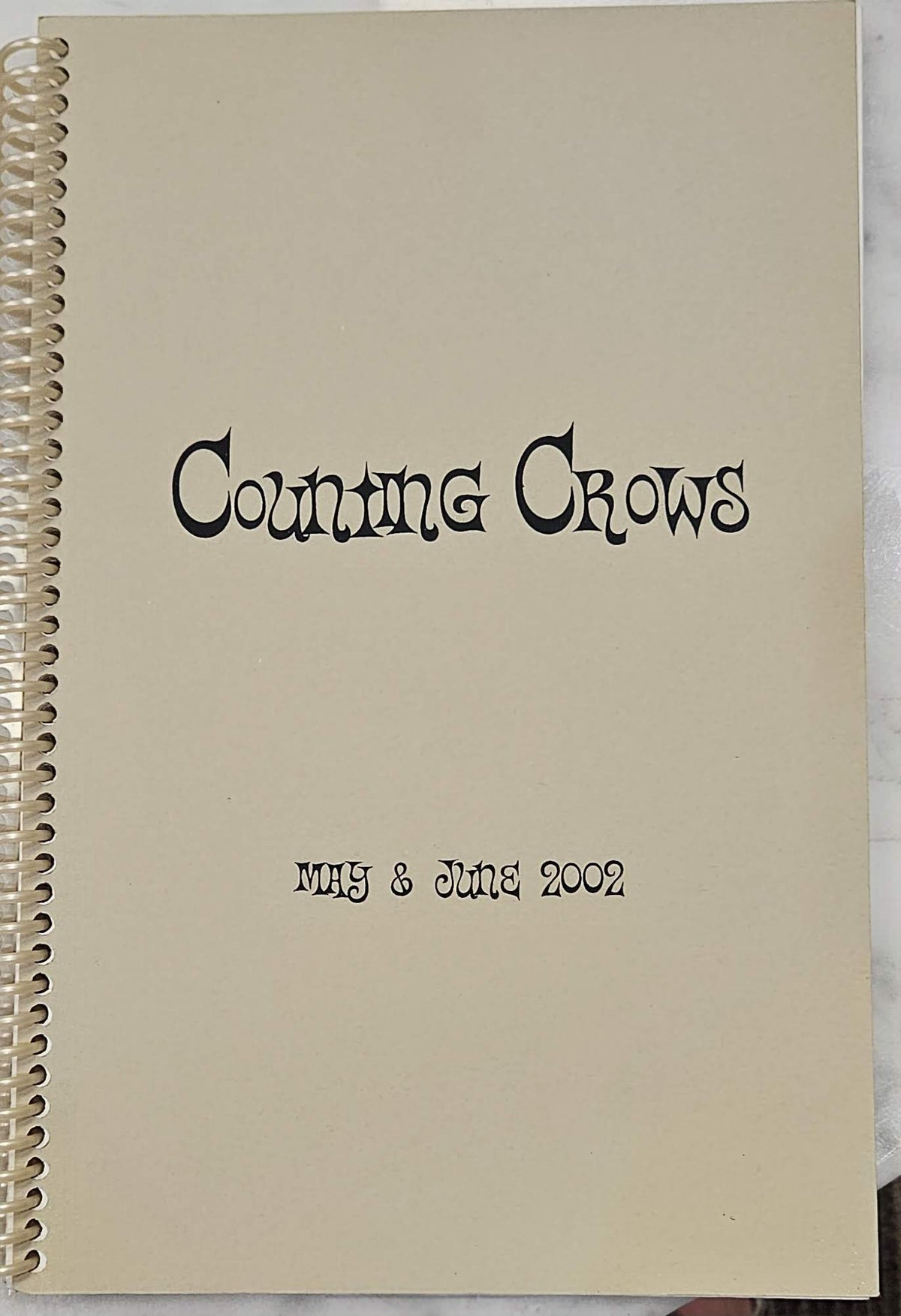 Counting Crows May June 2002 from Bruce Jones’s collection — photograph 279