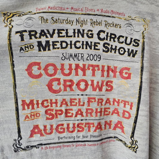 COUNTING CROWS TEE TRAVELING CIRCUS &MEDICINE SHOW 2009 from Bruce Jones’s collection — photograph 204