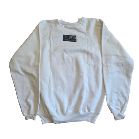 Eric Clapton EC World Tour 1992 Illustrated Sweatshirt | Mike Ponczek's Closet