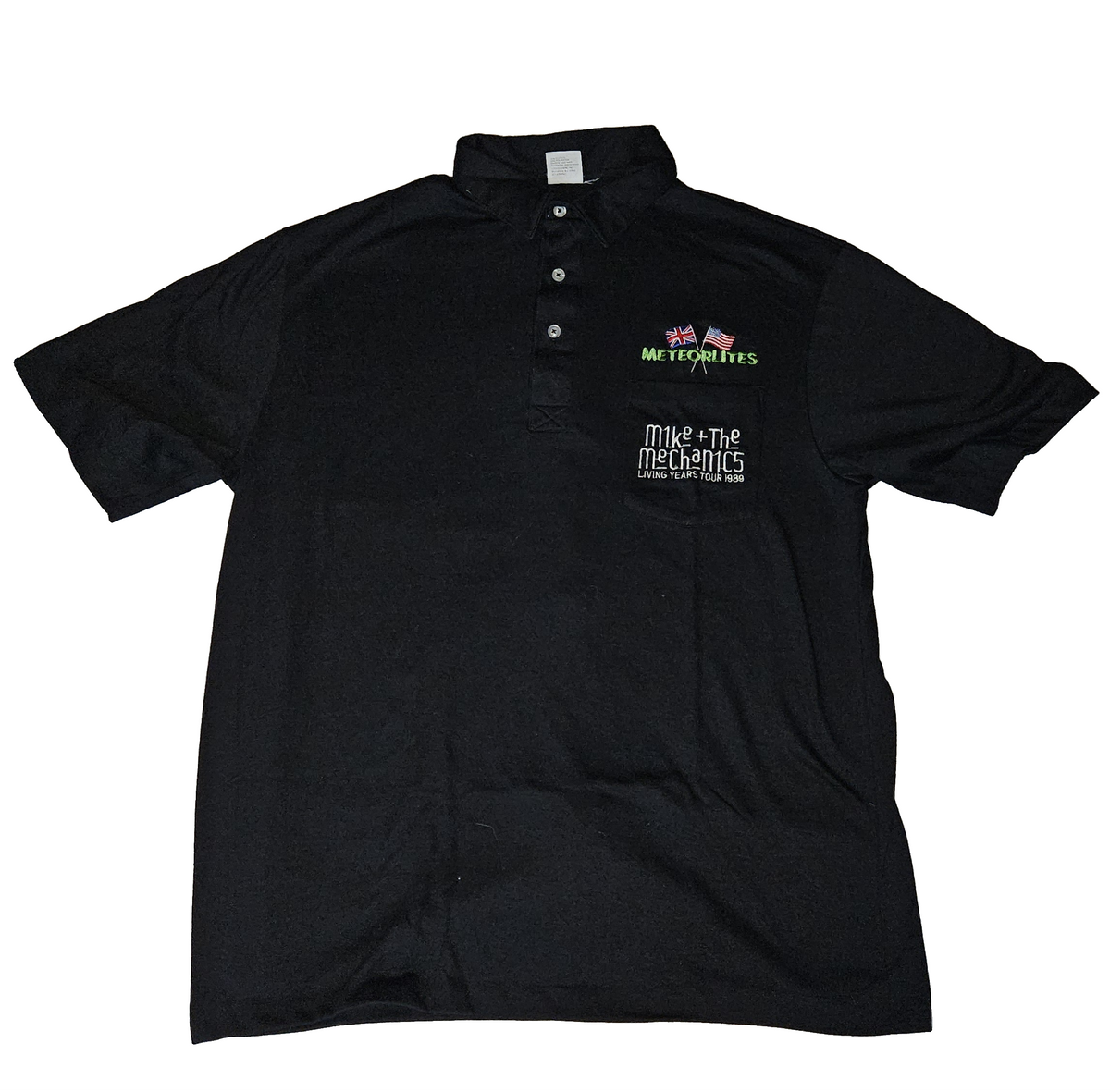 Mike & the Mechanics Meteorites Pocket Polo — full view