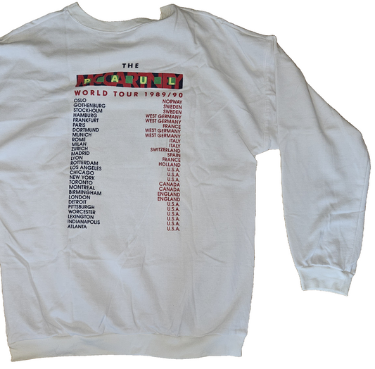 Paul McCartney World Tour 1989/90 Oslo Sweatshirt — reverse or detail view