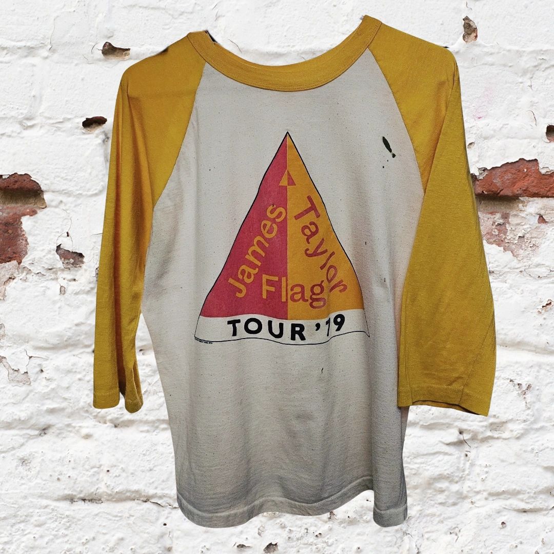 James Taylor Flag Tour '79 Jersey Tee
