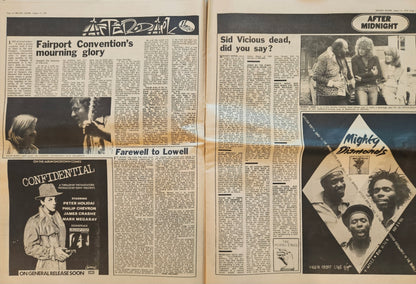 Melody Maker — August 11, 1979 | Bob Marley Cover, Led Zeppelin “In Through the Out Door” LP Review | Donnie “DK” Kretzschmar’s Closet