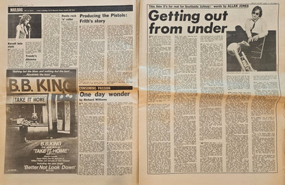 Melody Maker — August 11, 1979 | Bob Marley Cover, Led Zeppelin “In Through the Out Door” LP Review | Donnie “DK” Kretzschmar’s Closet