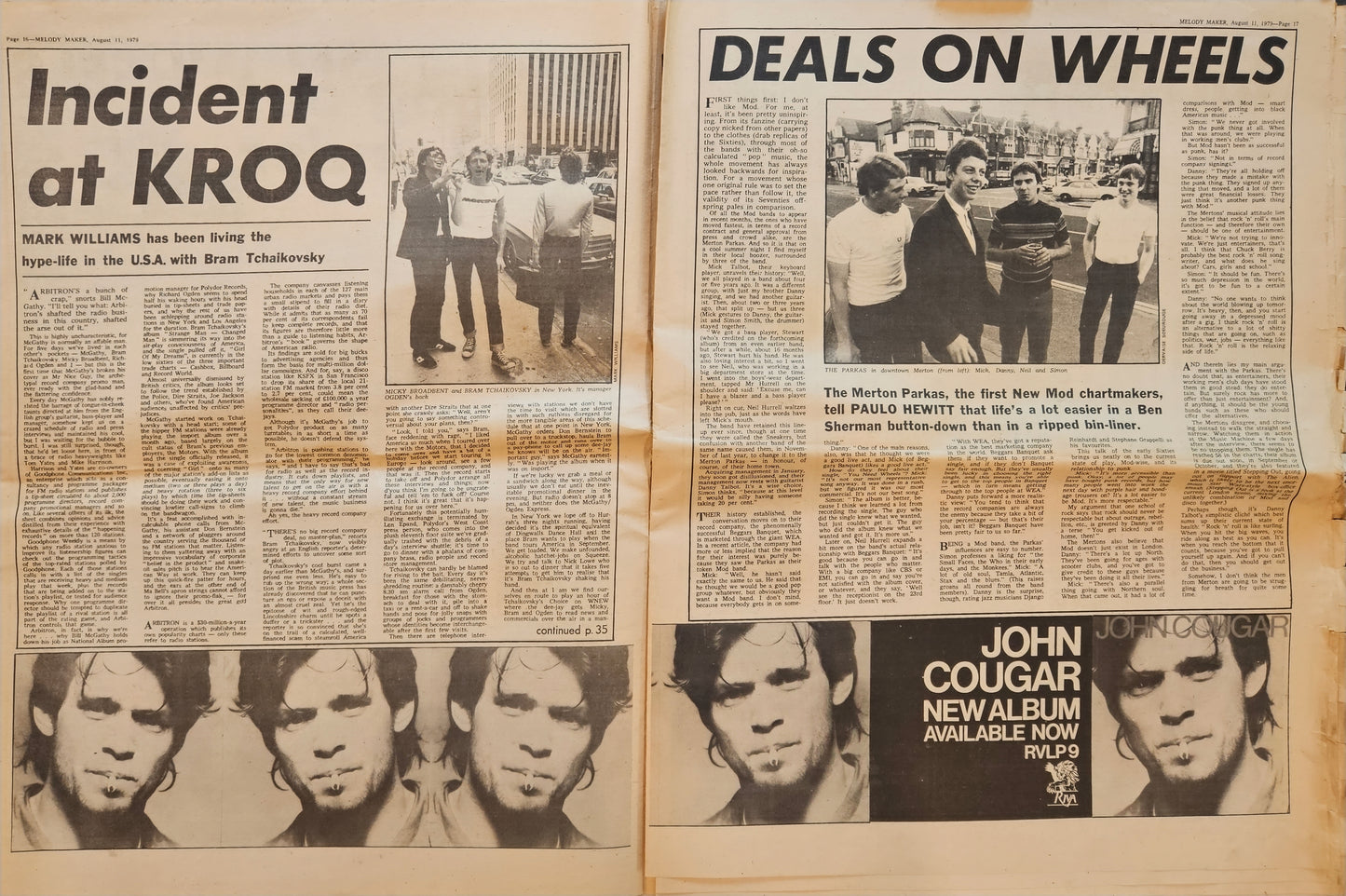 Melody Maker — August 11, 1979 | Bob Marley Cover, Led Zeppelin “In Through the Out Door” LP Review | Donnie “DK” Kretzschmar’s Closet