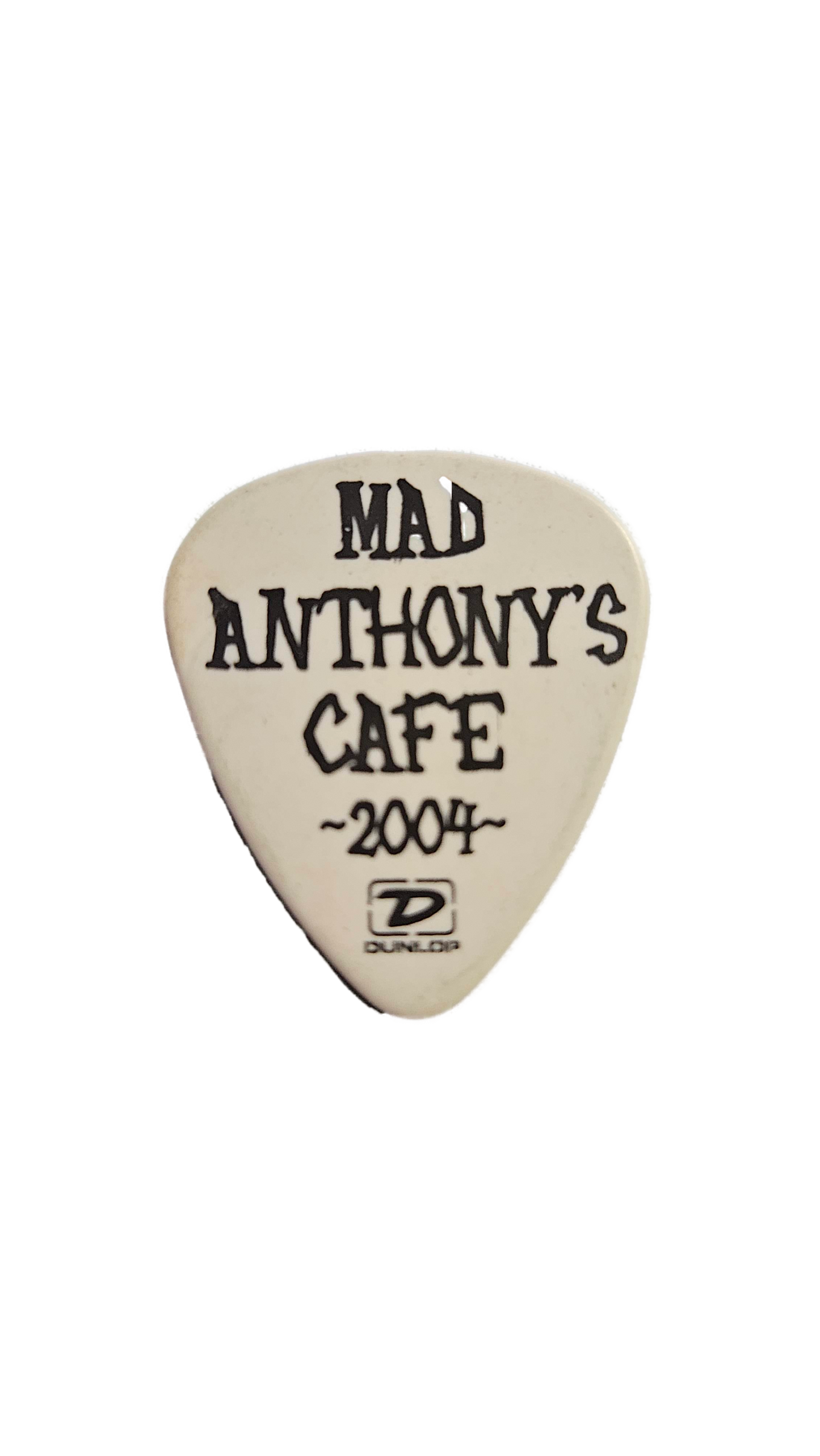 Mad Anthony's Cafe 2004 Guitar Pick — Mr. T "Have a drink sucka" (White)