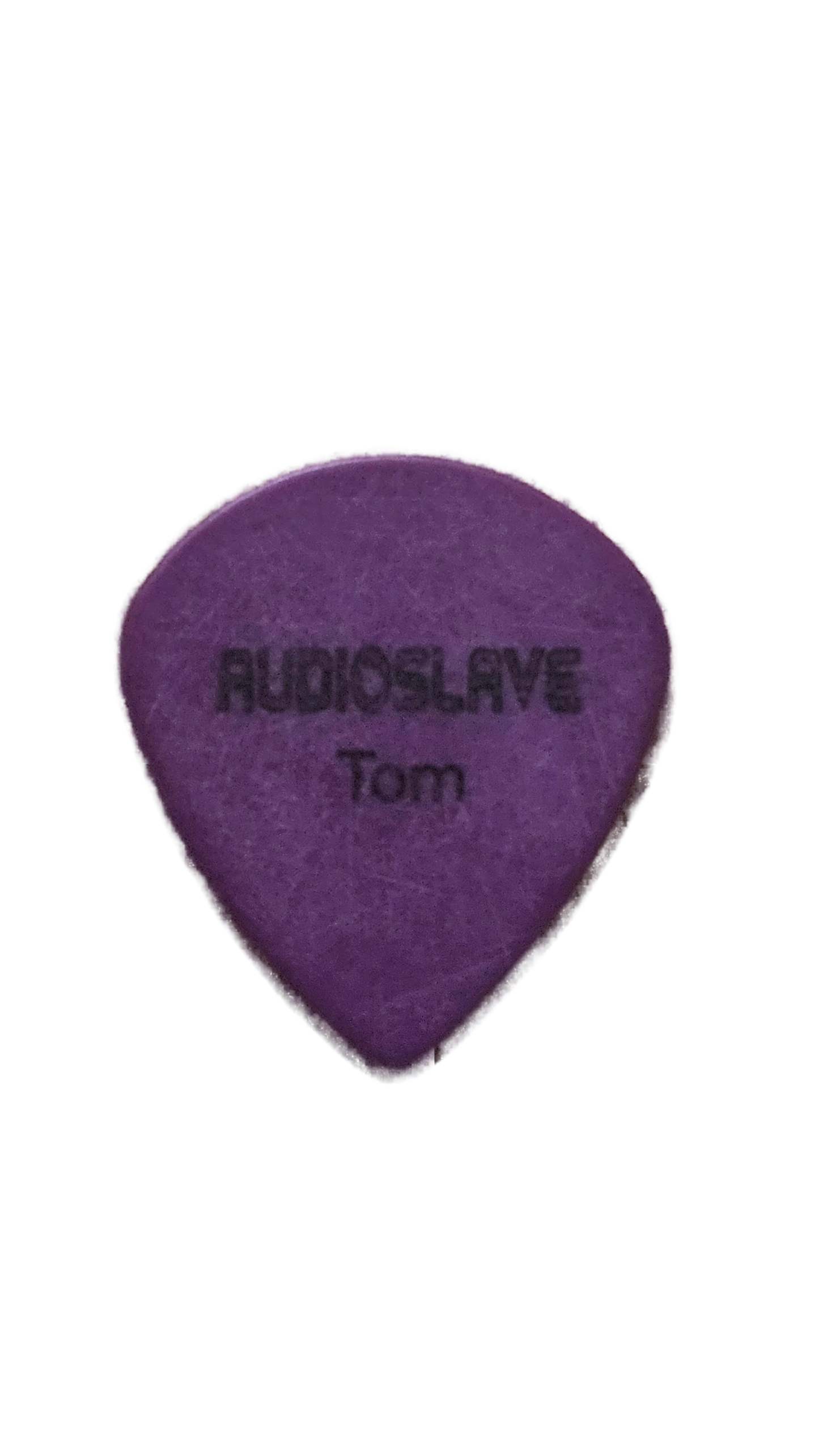 Tom Morello Audioslave Lollapalooza 2003 Guitar Pick (Purple)