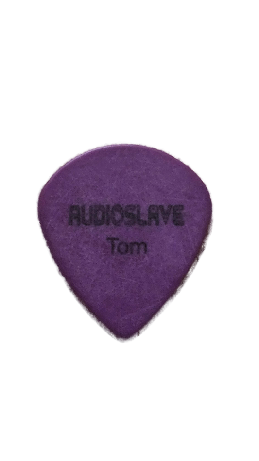 Tom Morello Audioslave Lollapalooza 2003 Guitar Pick (Purple)