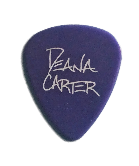 Deana Carter Vintage Purple Guitar Pick | Johnny “JW” Roberts Closet