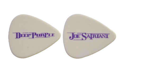 Joe Satriani Deep Purple Guitar Pick (White)