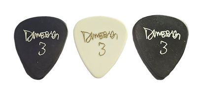 Damageplan Dimebag Darrell Signature Guitar Pick — 2004 Tour (White or Black)