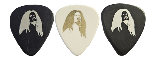 Damageplan Dimebag Darrell Signature Guitar Pick — 2004 Tour (White or Black)