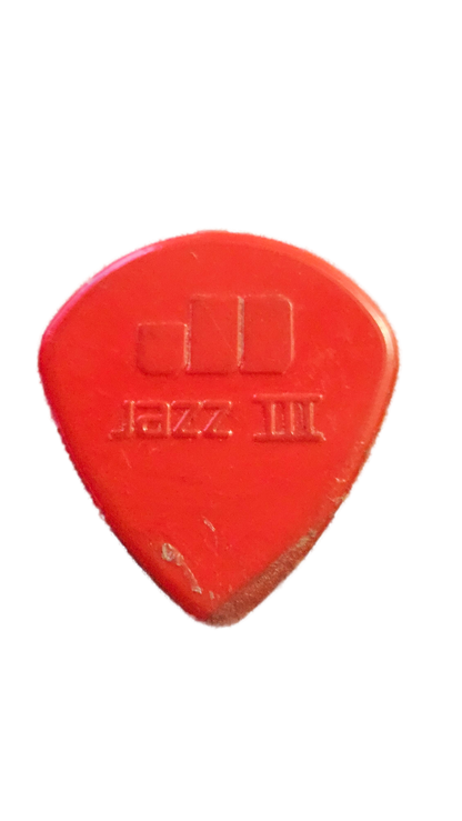 Dunlop Jazz III JD Jazz II Guitar Pick (Red)