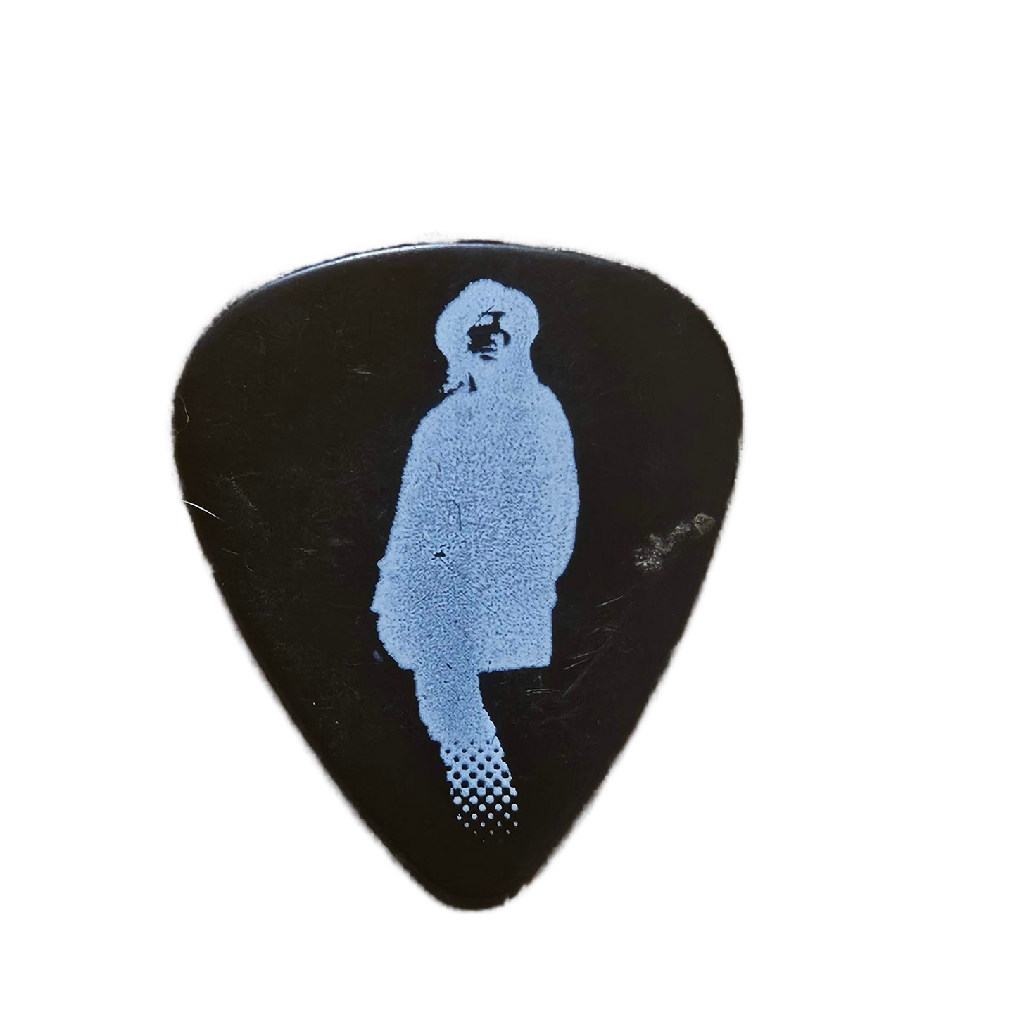 Joe Satriani Guitar Pick — Black with Image & Signature