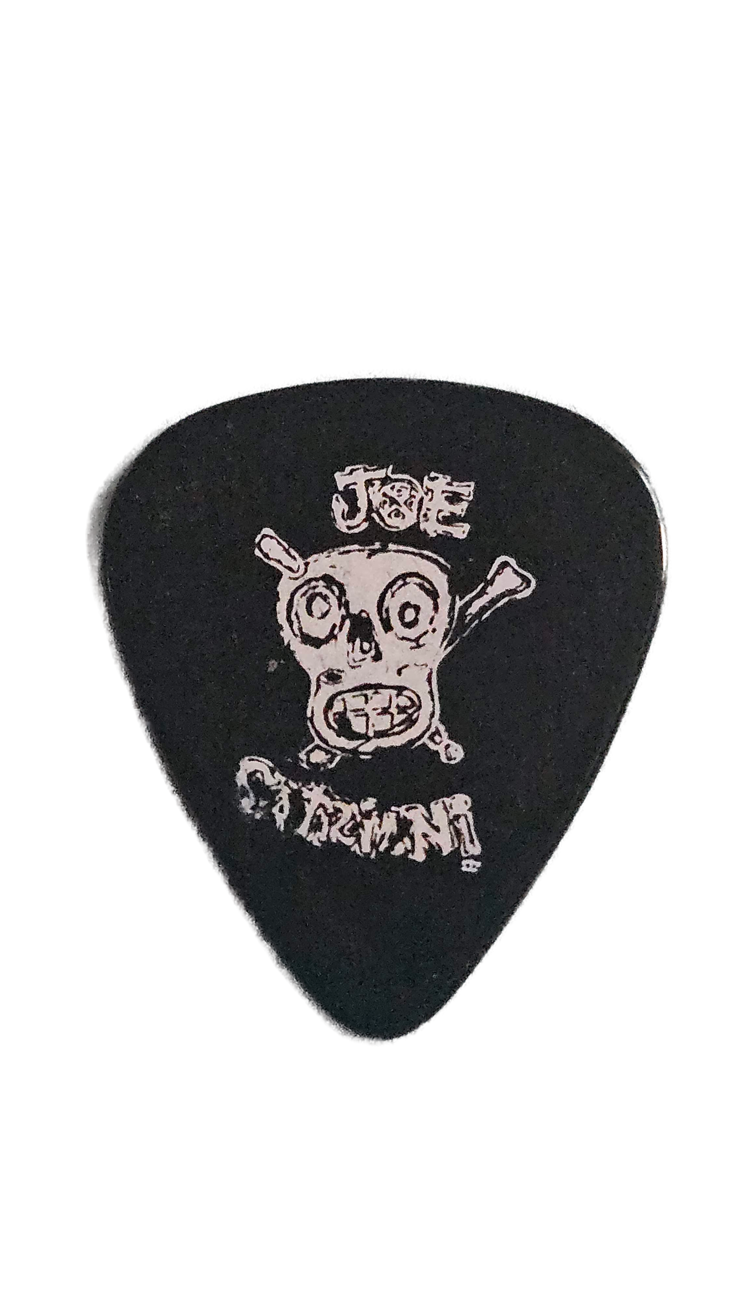 Joe Satriani Guitar Pick — Skull Design with Signature