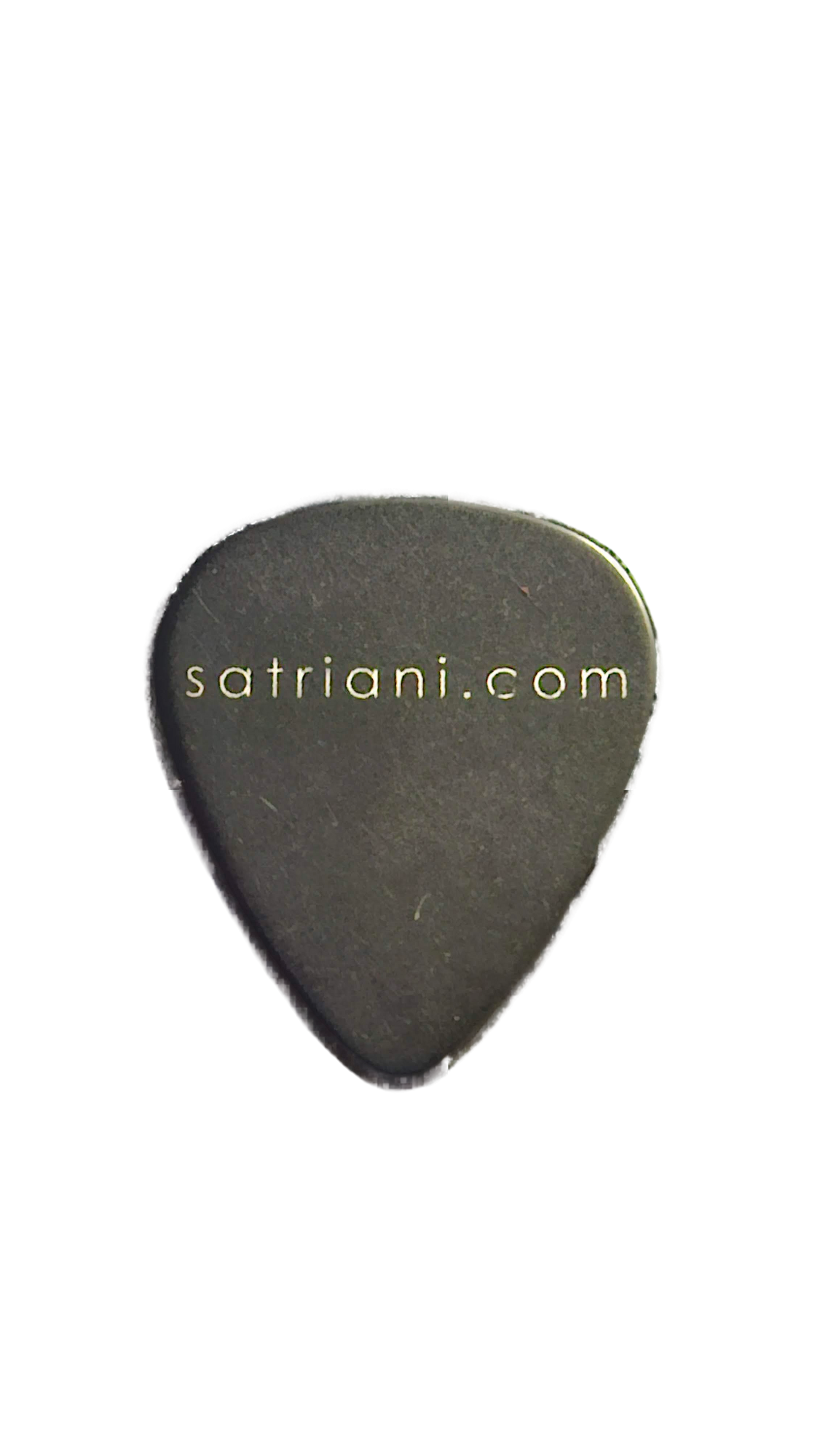 Joe Satriani JS / satriani.com Guitar Pick (Black)