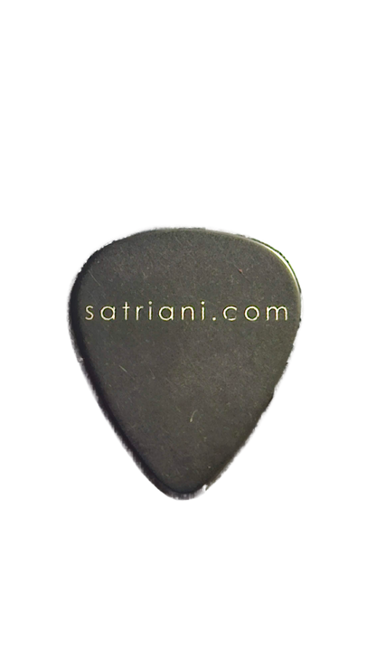 Joe Satriani JS / satriani.com Guitar Pick (Black)