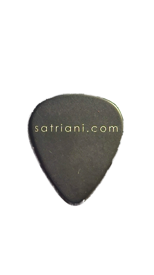 Joe Satriani JS / satriani.com Guitar Pick (Black)