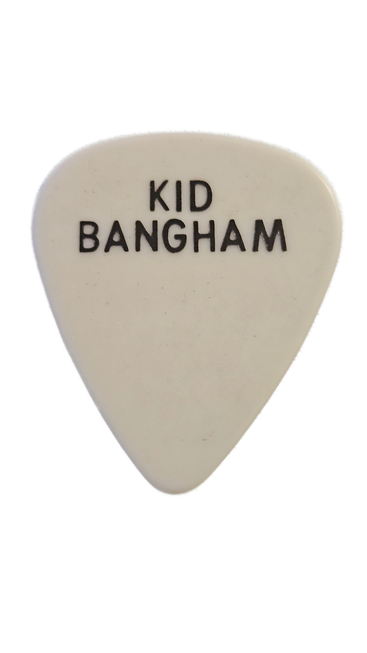 Fabulous Thunderbirds Guitar Pick — Kid Bangham 1987 Hot Number Tour