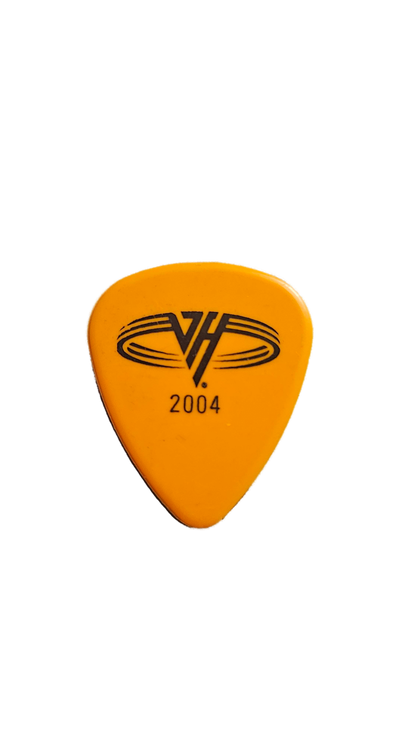 Van Halen 2004 Guitar Pick — Michael Anthony Signature (Orange or Yellow)