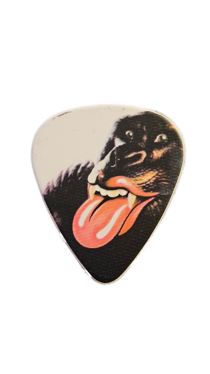 The Rolling Stones Guitar Pick — Gorilla with Lips Logo and Mick Jagger