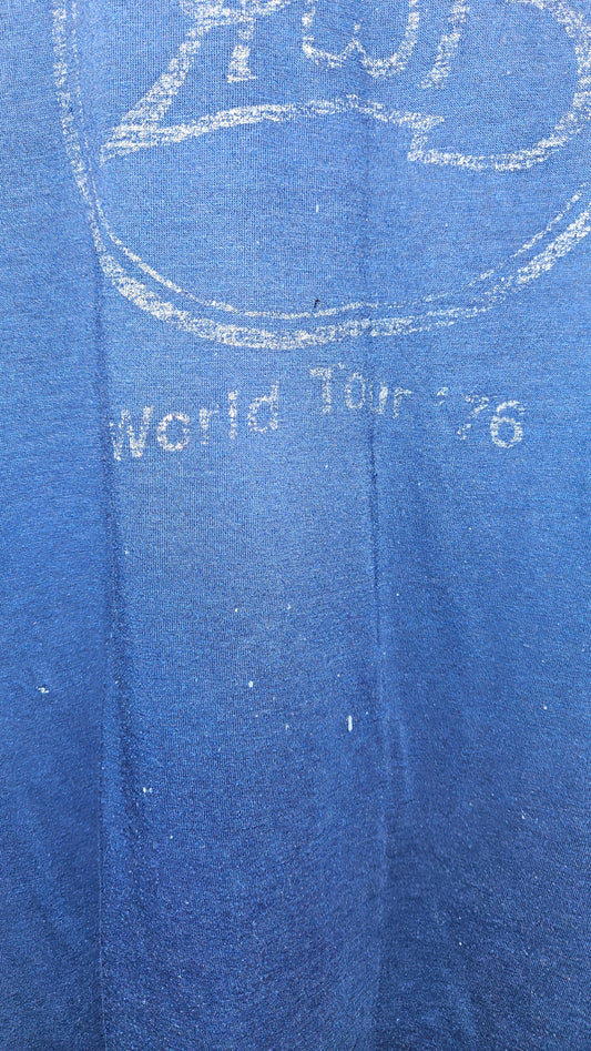 Average White Band World Tour 1976 Crew Shirt – Faded Navy