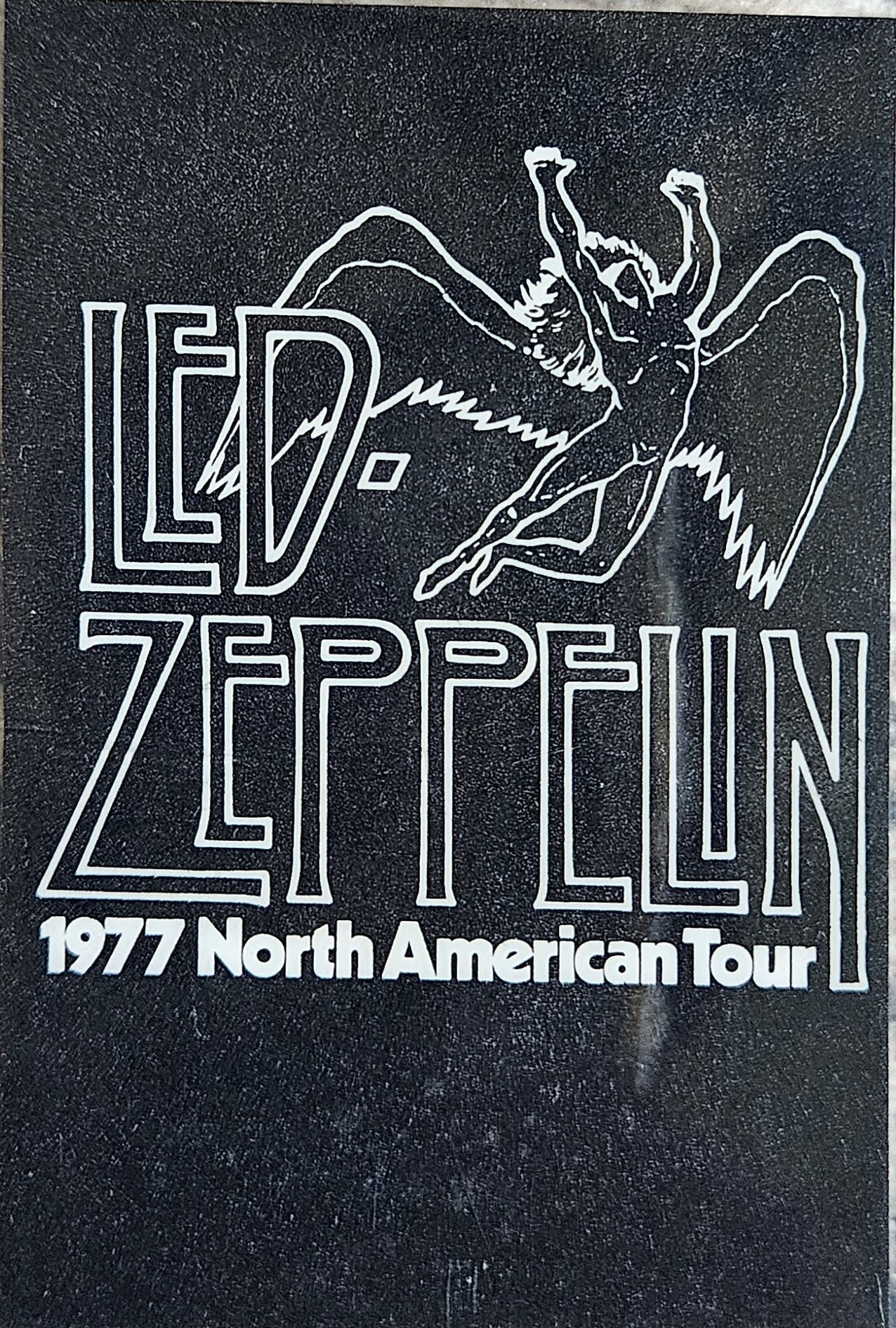 1977 Led Zeppelin North American Tour Pass - Ken Byrnes