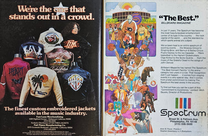 Interior spread — Bee Gees individual portraits