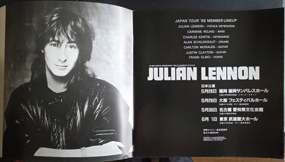 Autographed Julian Lennon Japan Tour Program - 1985