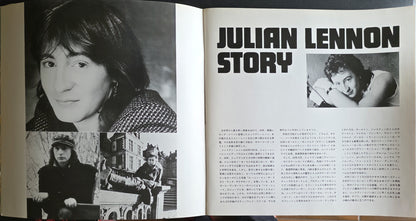 Autographed Julian Lennon Japan Tour Program - 1985